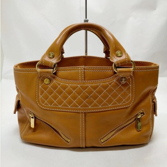 [Final Price] CELINE Quilted Leather Boogie Bag Brown - Picture 1 of 9